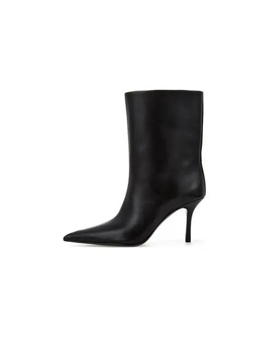 DELPHINE leather ankle boots black 270375 - ALEXANDER WANG - BALAAN 1