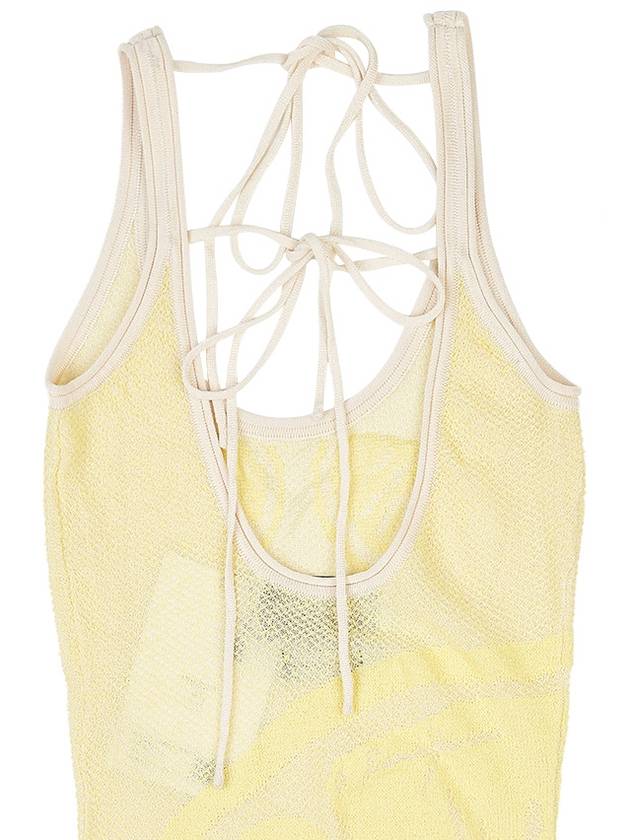 Women's Lemons On A Plate Sleeveless Long Dress Yellow - HOUSE OF SUNNY - BALAAN 6