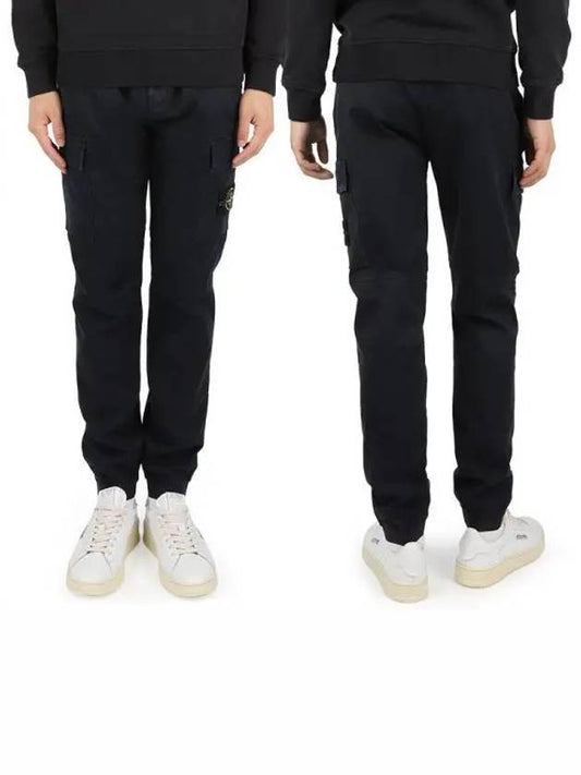 Wappen Patch Cargo Track Pants Navy - STONE ISLAND - BALAAN 2