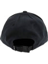 6 Panel Ball Cap Black - STONE ISLAND - BALAAN 3