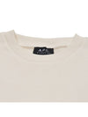 Adam Logo Print Sweatshirt Ecru - A.P.C. - BALAAN 5