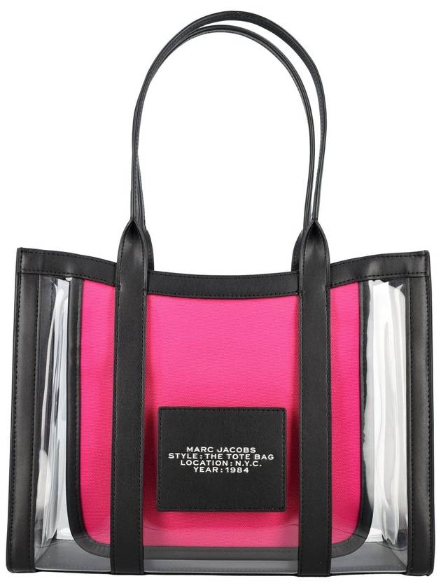 The Clear Medium Tote Bag Black - MARC JACOBS - BALAAN 5