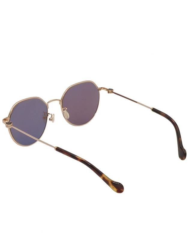 Rose gold half mirror gradient unisex sunglasses ML0027K - MONCLER - BALAAN 5