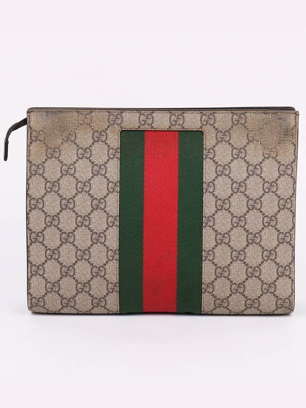 GG Supreme small clutch bag 475316 - GUCCI - BALAAN 5