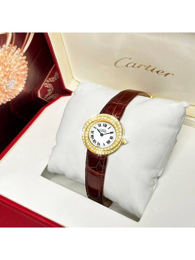 Trinity Women s Full Diamond Alligator Leather Watch - CARTIER - BALAAN 10