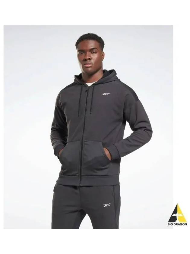 THERMOWARM Hoodie Zip up Black HI2265 - REEBOK - BALAAN 1