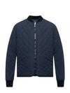 Men's Arcade Quilted Bomber Jacket Navy - A.P.C. - BALAAN 2