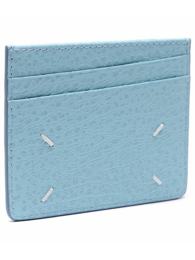 Four Stitch Card Wallet Blue - MAISON MARGIELA - BALAAN 4