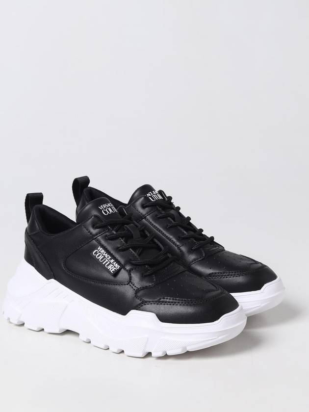 Versace Jeans Couture sneakers in leather - VERSACE - BALAAN 2