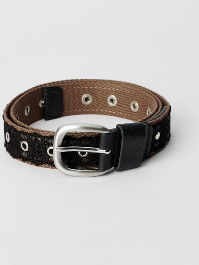 Lace Belt 3cm Black - OUR LEGACY - BALAAN 2