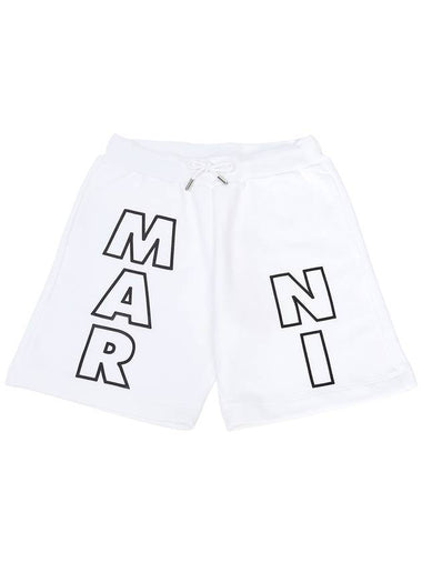 Kids Logo M00733 M00NF 0M100 Shorts - MARNI - BALAAN 1