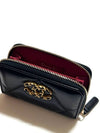 19 Zipper card wallet black gold AP0949 - CHANEL - BALAAN 8