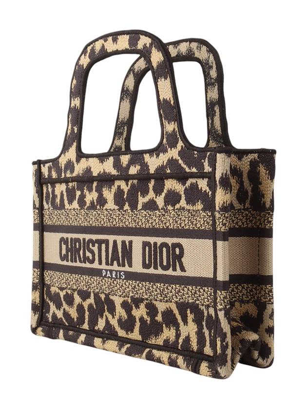 S5475ZRHM Leopard Mini Book Tote Bag 34280Y - DIOR - BALAAN 2