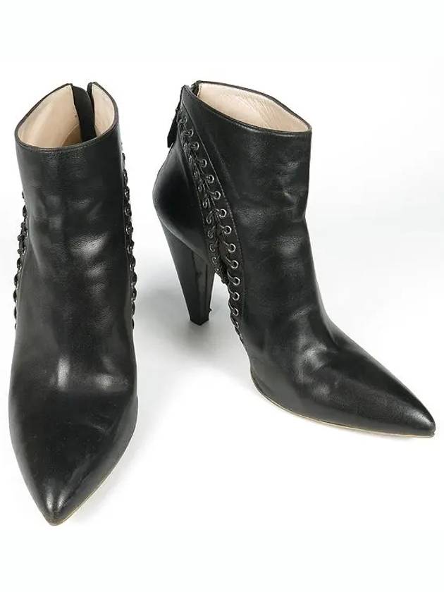 Smith Market black color boots women s shoes - MIU MIU - BALAAN 1