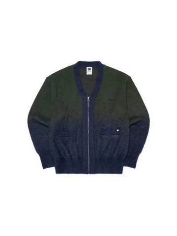 KODAK Apparel Trip Kidmohair Cardigan GREEN - KODO - BALAAN 1