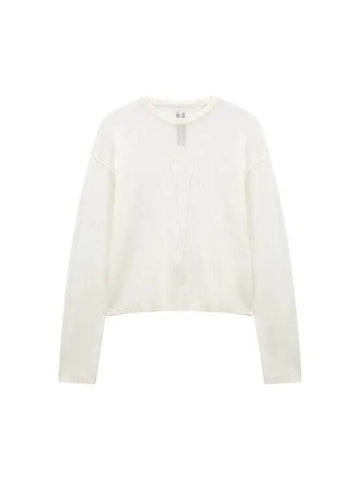 MEN Star Point Wool Knit Ivory - RICK OWENS - BALAAN 1