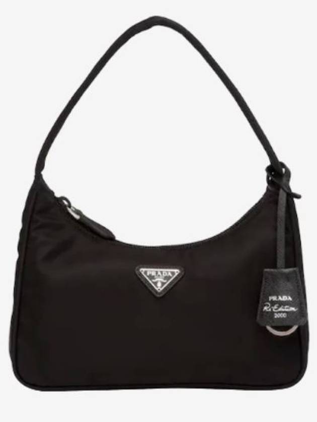 Re-Edition 2000 Re-Nylon Mini Shoulder Bag Black - PRADA - BALAAN 2