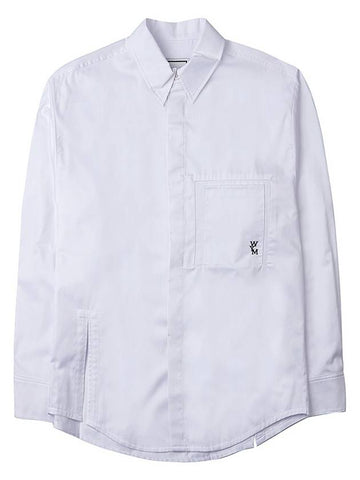 Embroidery detail shirt W231SH10 806W - WOOYOUNGMI - BALAAN 1