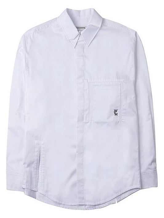 Embroidery detail shirt W231SH10 806W - WOOYOUNGMI - BALAAN 1