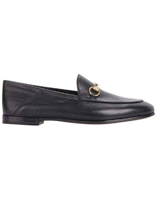 Leather Horsebit Loafers Black - GUCCI - BALAAN 1