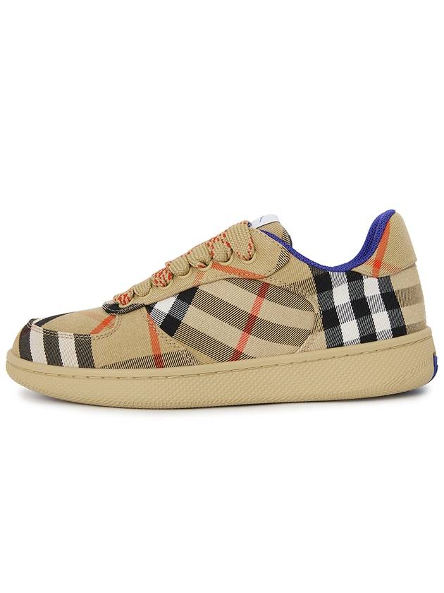 Terrace Check Low Top Sneakers Beige - BURBERRY - BALAAN 4