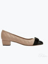 Vara Quilted Pumps Beige - SALVATORE FERRAGAMO - BALAAN 2