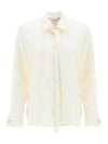 Toano Toano Silk Shirt White - MAX MARA - BALAAN 1