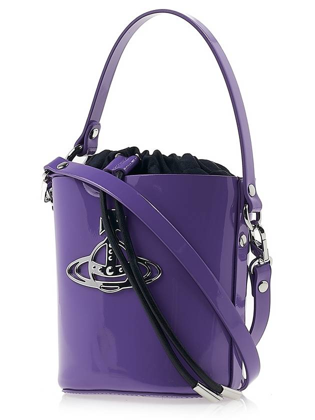 Daisy Drawstring Bucket Bag Purple - VIVIENNE WESTWOOD - BALAAN 3