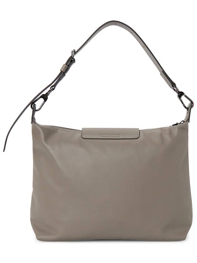 Le Pliage Shoulder Bag Grey - LONGCHAMP - BALAAN 4