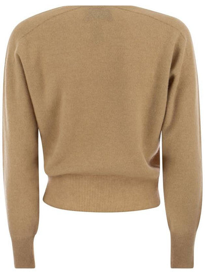 FRANCY - Cashmere V-neck sweater - VANISE - BALAAN 2