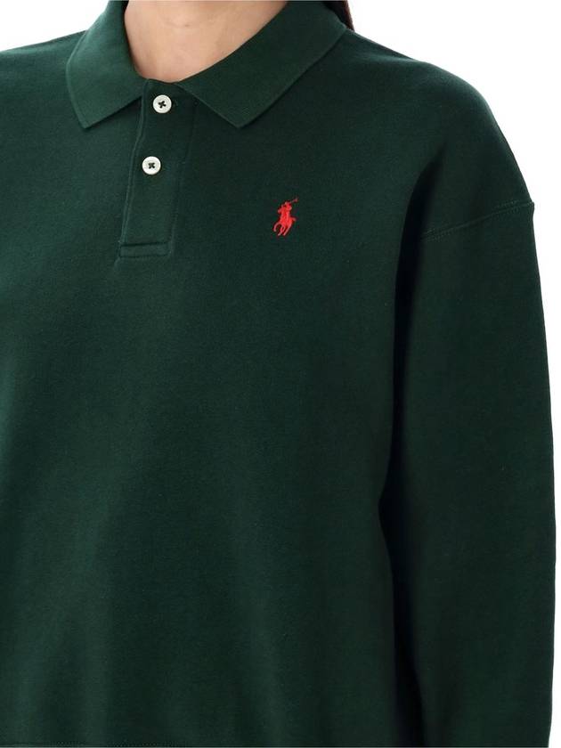 Polo Ralph Lauren Polo-Collar Fleece Pullover - POLO RALPH LAUREN - BALAAN 3