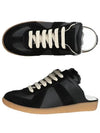 Women's Replica Cut Out Low Top Sneakers Mule Black - MAISON MARGIELA - BALAAN 2