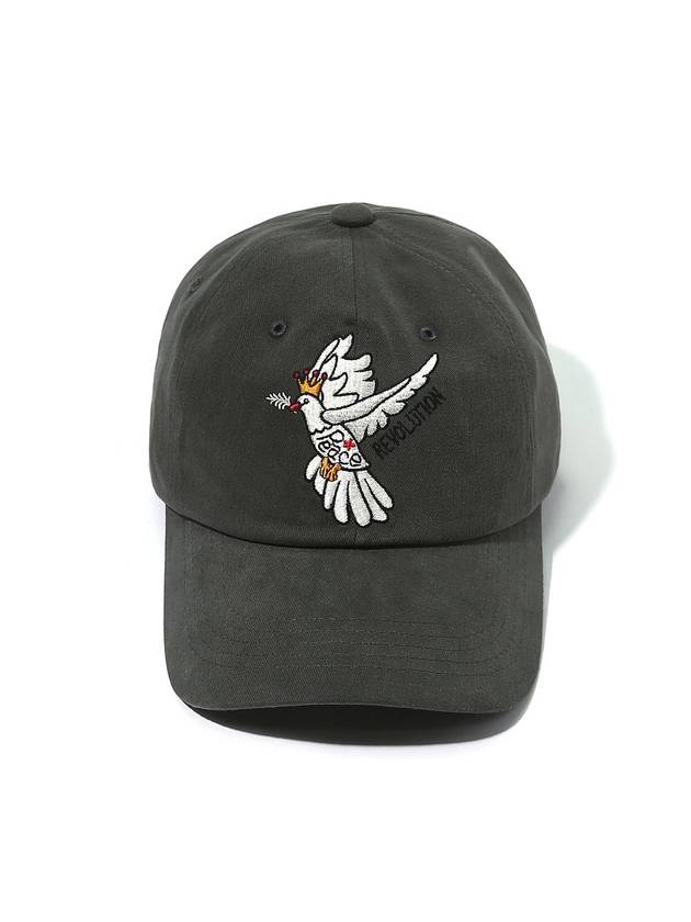 Peace and Love Bird Cap Darkgrey - OGARP - BALAAN 1