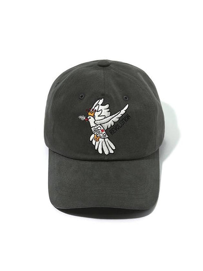 Peace and Love Bird Cap Darkgrey - OGARP - BALAAN 2