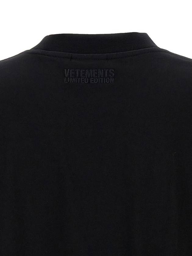 Vetements 'Oval Logo' T-Shirt - VETEMENTS - BALAAN 4