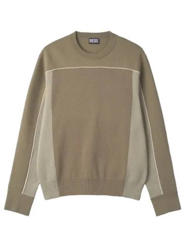 Wichita sweatshirt brown t shirt - DIESEL - BALAAN 1
