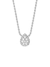 Serpent Bohème pendant xs motif white gold diamond necklace women - BOUCHERON - BALAAN 1