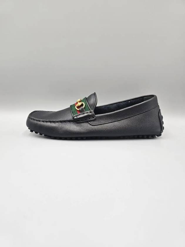 Web Horsebit Driving Shoes Black - GUCCI - BALAAN 4