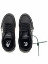 Low Vulcanized Leather Low Top Sneakers Black - OFF WHITE - BALAAN 7