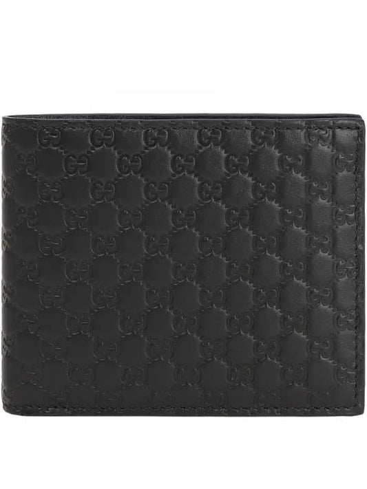 Micro GG Ssima Bifold Wallet Black - GUCCI - BALAAN 2