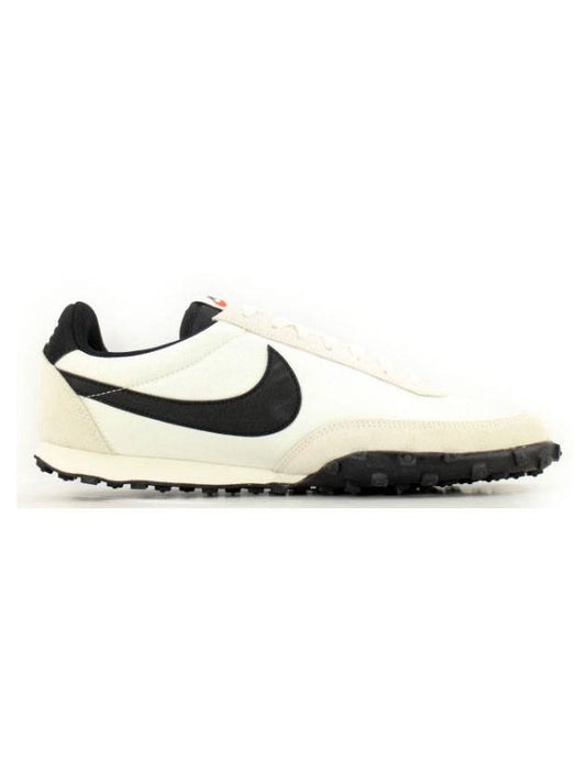 Waffle Racer Low Top Sneakers White Black - NIKE - BALAAN 1