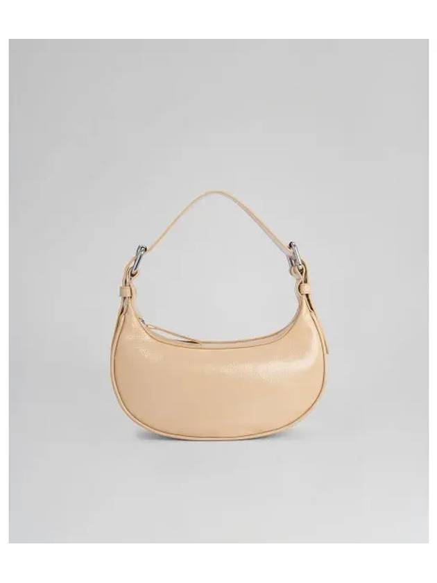 Soho Grain Leather Shoulder Bag Sand Beige - BY FAR - BALAAN 2