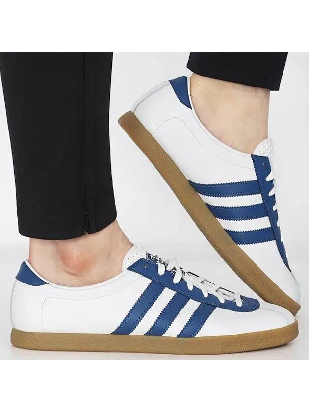 London Leather Low Top Sneakers Blue Core White - ADIDAS - BALAAN 2