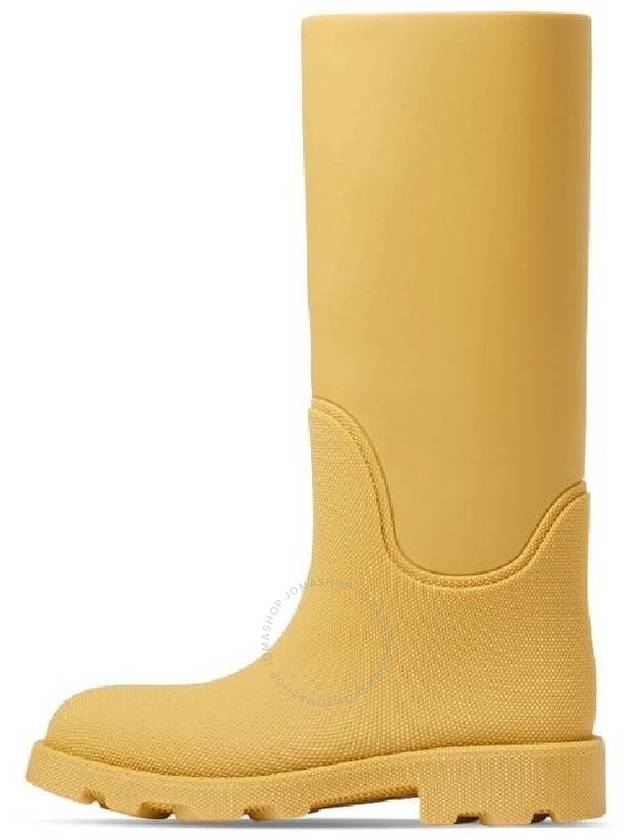 Rubber Marsh High Worker Boots Yellow - BURBERRY - BALAAN 3