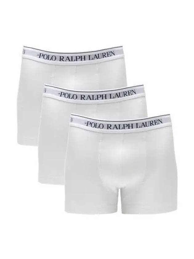 Cotton Trunks 3 Pack White - POLO RALPH LAUREN - BALAAN 1