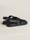 Genius Calfskin Sandals Black - HERMES - BALAAN 5