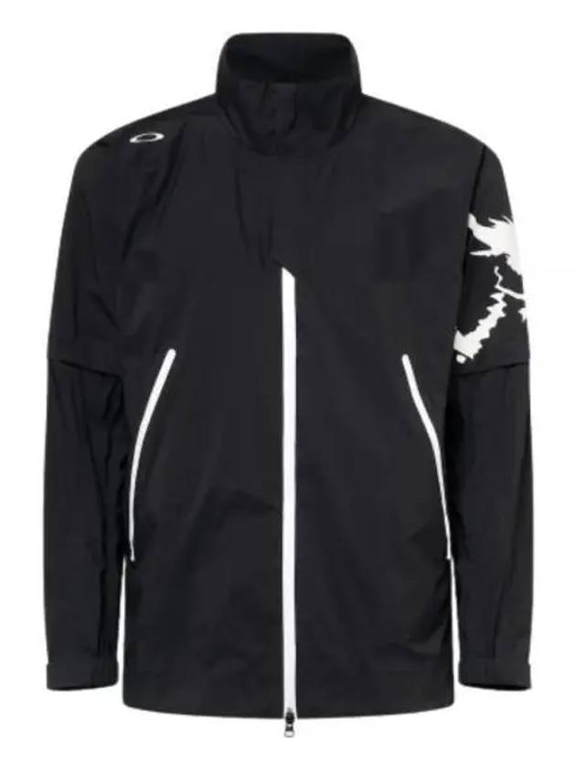 SKULL STAUNCH 3D RAIN JACKET FOA405128 BLACKOUT Stunch - OAKLEY - BALAAN 1