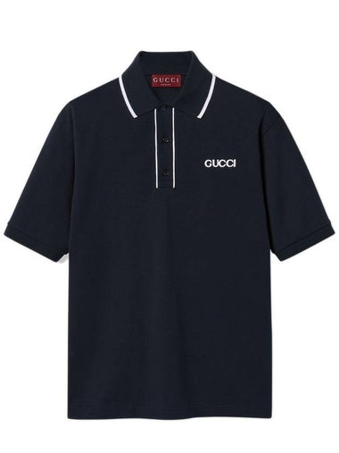 Gucci T-shirts and Polos Blue - GUCCI - BALAAN 1