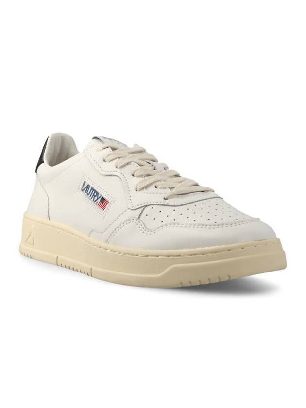 Medalist Black Tab Low Top Sneakers White - AUTRY - BALAAN 3