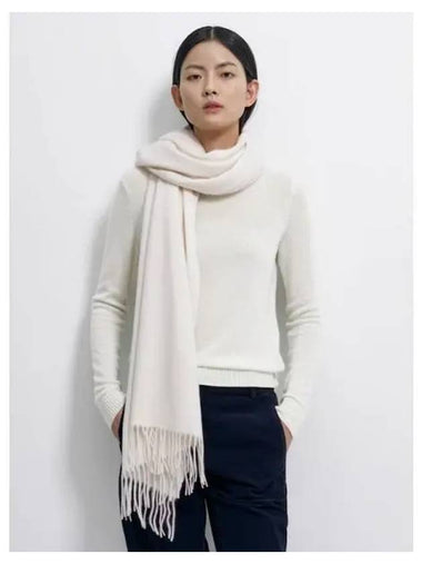 Women s Cashmere Classic Scarf Muffler Ivory Domestic Product GM0024090546858 - THEORY - BALAAN 1